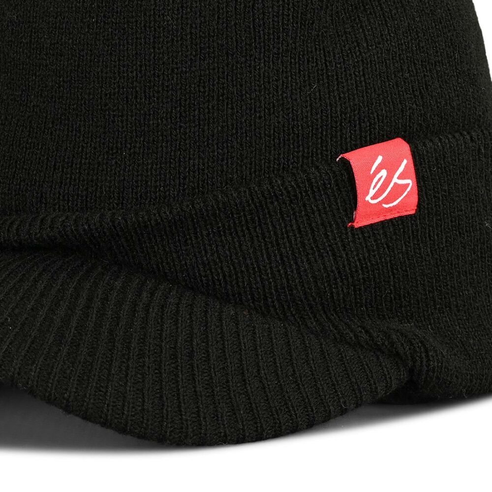 eS Penny Visor Beanie - Black