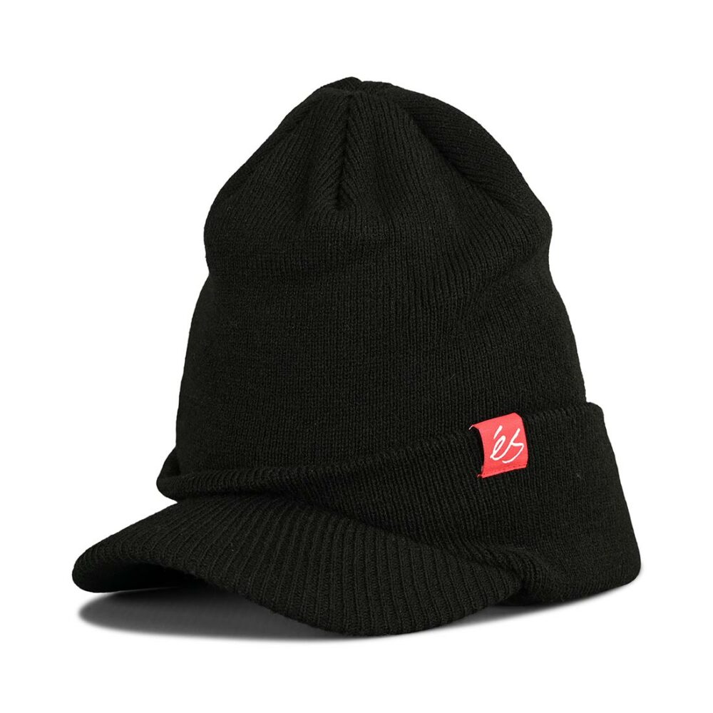 eS Penny Visor Beanie - Black