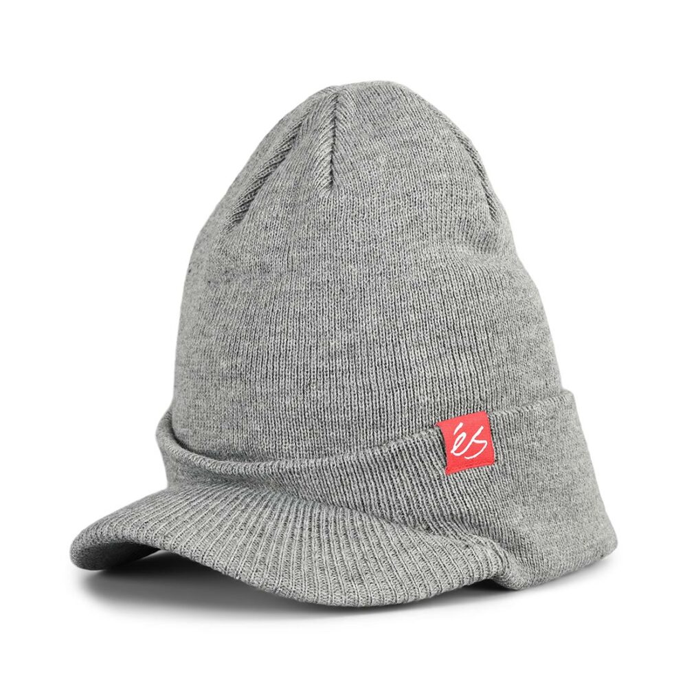 eS Penny Visor Beanie - Grey/Heather