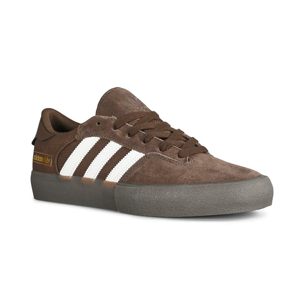 Adidas Matchbreak Super Skate Shoes - Brown/Cloud White/Cardboard