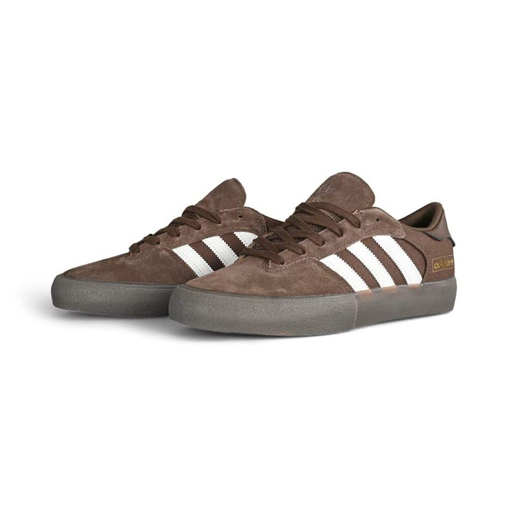 Adidas Matchbreak Super Skate Shoes - Brown/Cloud White/Cardboard