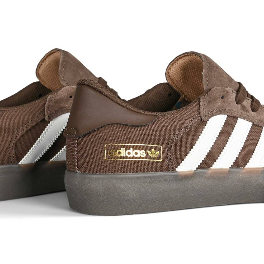 Adidas Matchbreak Super Skate Shoes - Brown/Cloud White/Cardboard