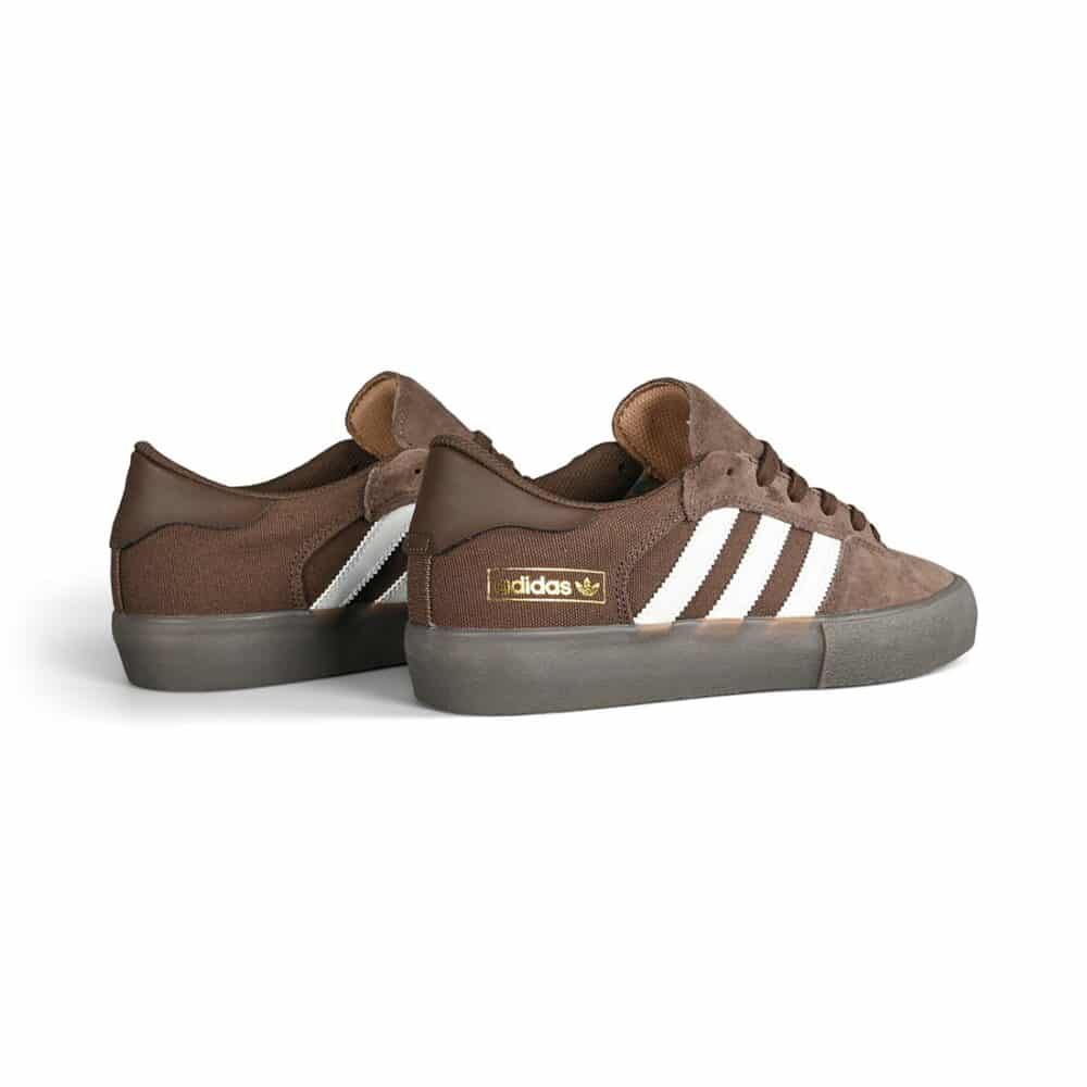 Adidas Matchbreak Super Skate Shoes - Brown/Cloud White/Cardboard