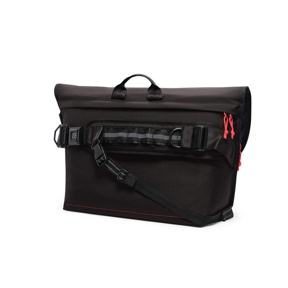 Chrome Buran III 24L Messenger Bag - Leather/Black