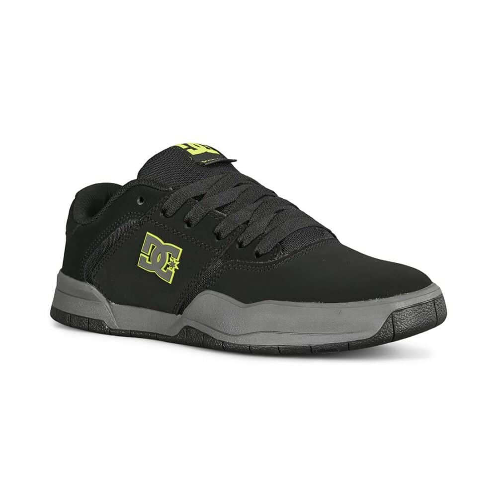 DC Central Skate Shoes - Black/Grey/Green