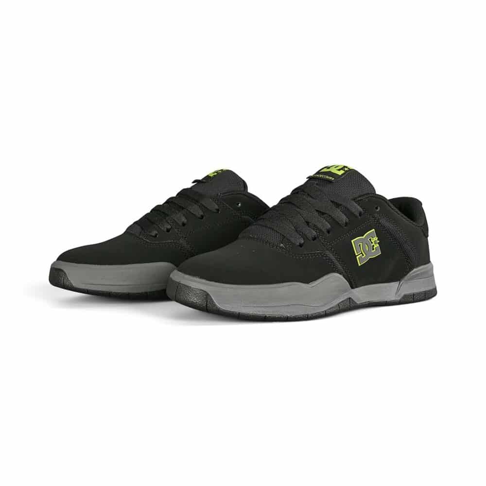 DC Central Skate Shoes - Black/Grey/Green