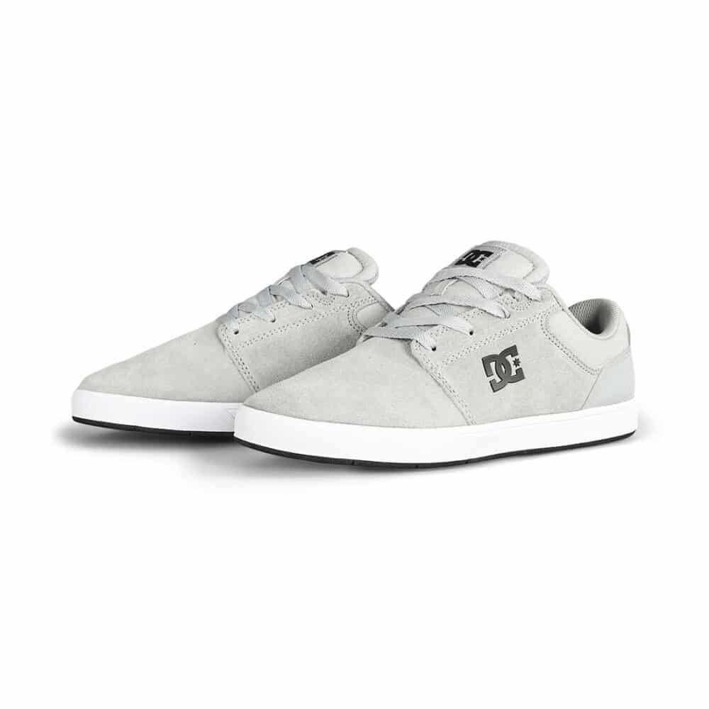 DC Crisis 2 Low Top Skate Shoes - Grey/Black