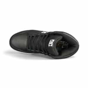 DC Cure High-Top Skate Shoes - Black/White