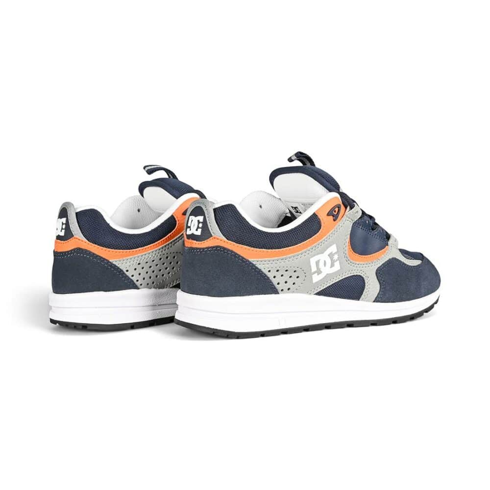 DC Kalis Lite Skate Shoes - Navy/Orange