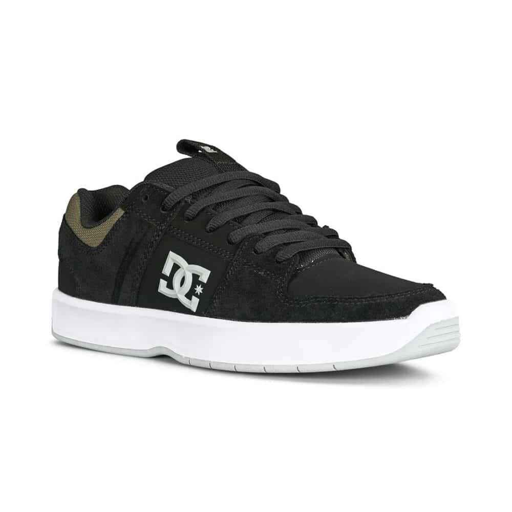 DC Lynx Zero Skate Shoes - Black/Olive Night