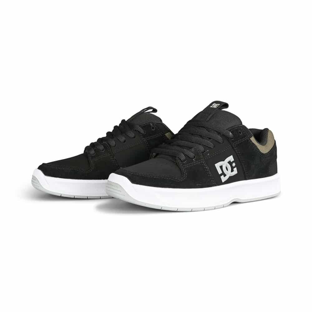 DC Lynx Zero Skate Shoes - Black/Olive Night