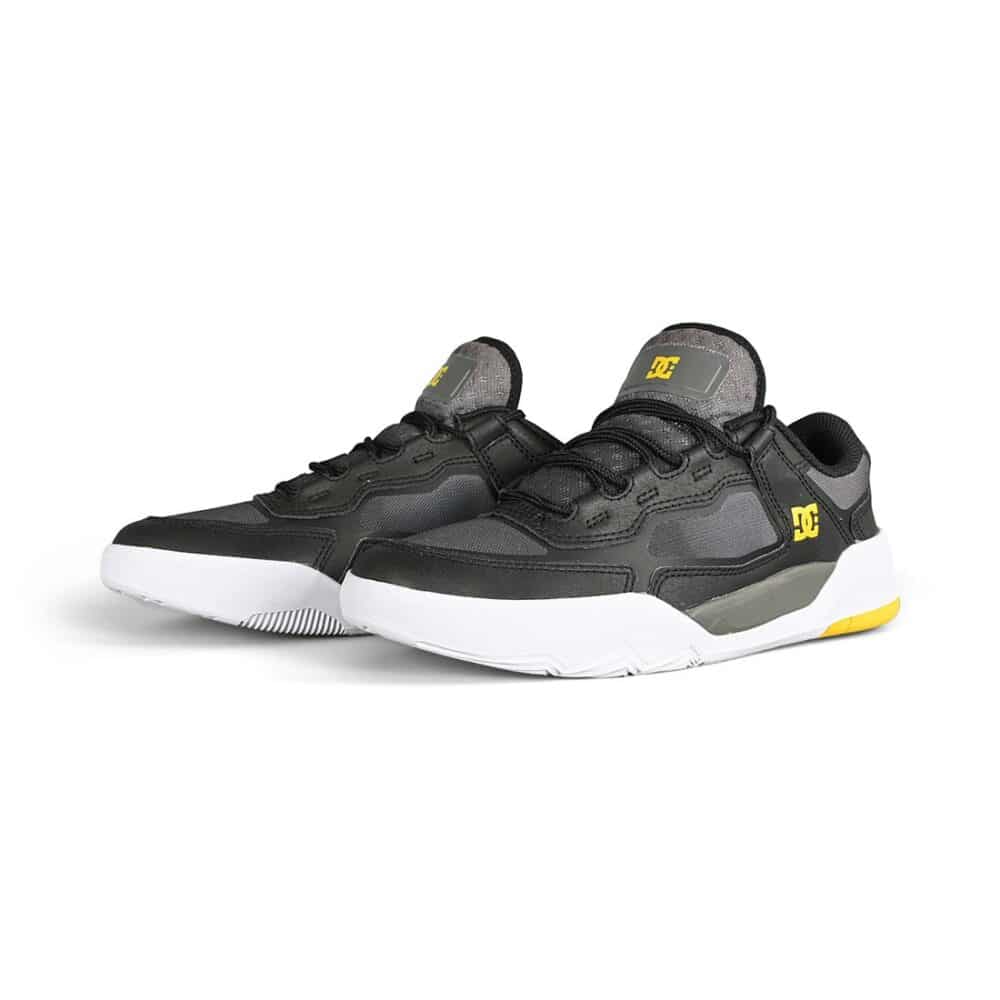 DC Metric Skate Shoes - Black/Grey/Yellow