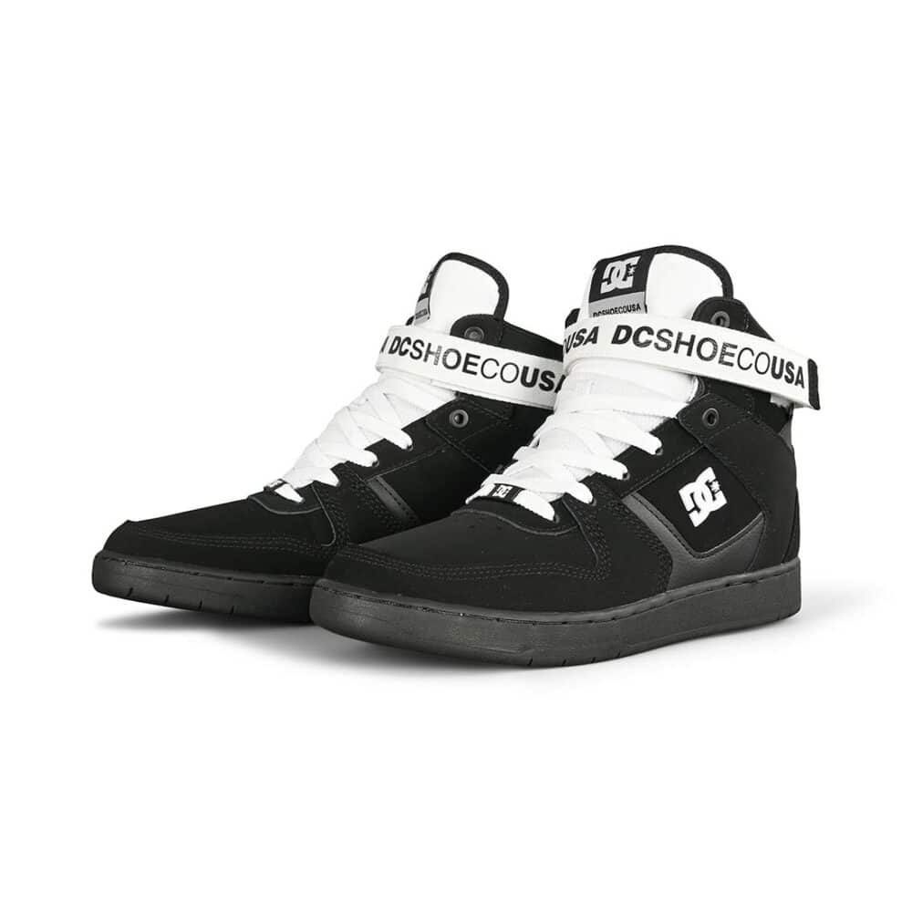 DC Pensford High-Top Shoes - Black/Black/White