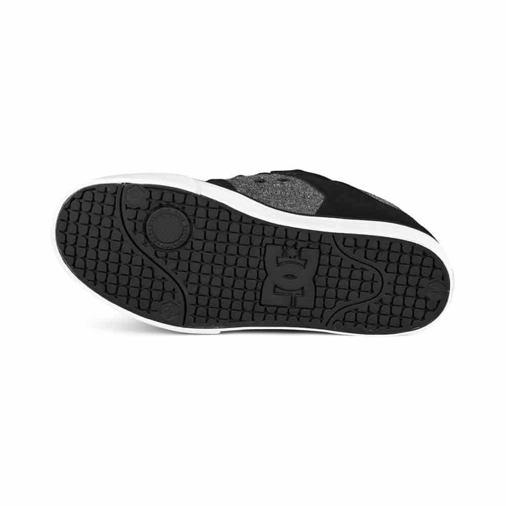 DC Pure Skate Shoes - Black/Grey/Black