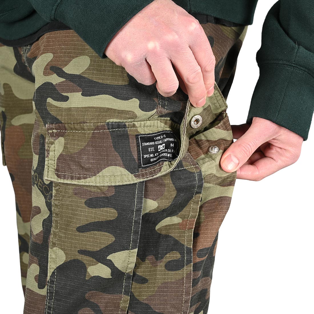 Woodland Camo Fatigue Pants - BDU Tops and Bottoms - PriorService.com