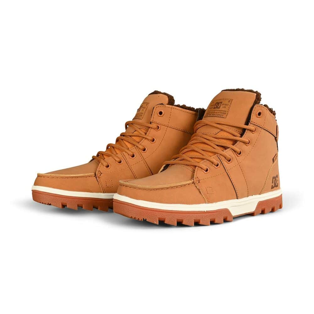 DC Woodland Lace Up Winter Boot - Wheat/Dark Chocolate