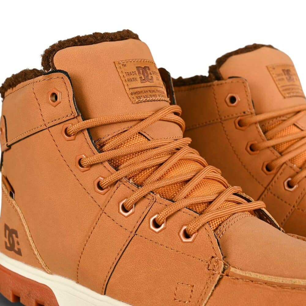 DC Woodland Lace Up Winter Boot - Wheat/Dark Chocolate