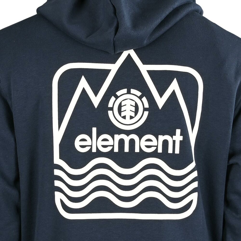 Element Peaks Pullover Hoodie - Eclipse Navy