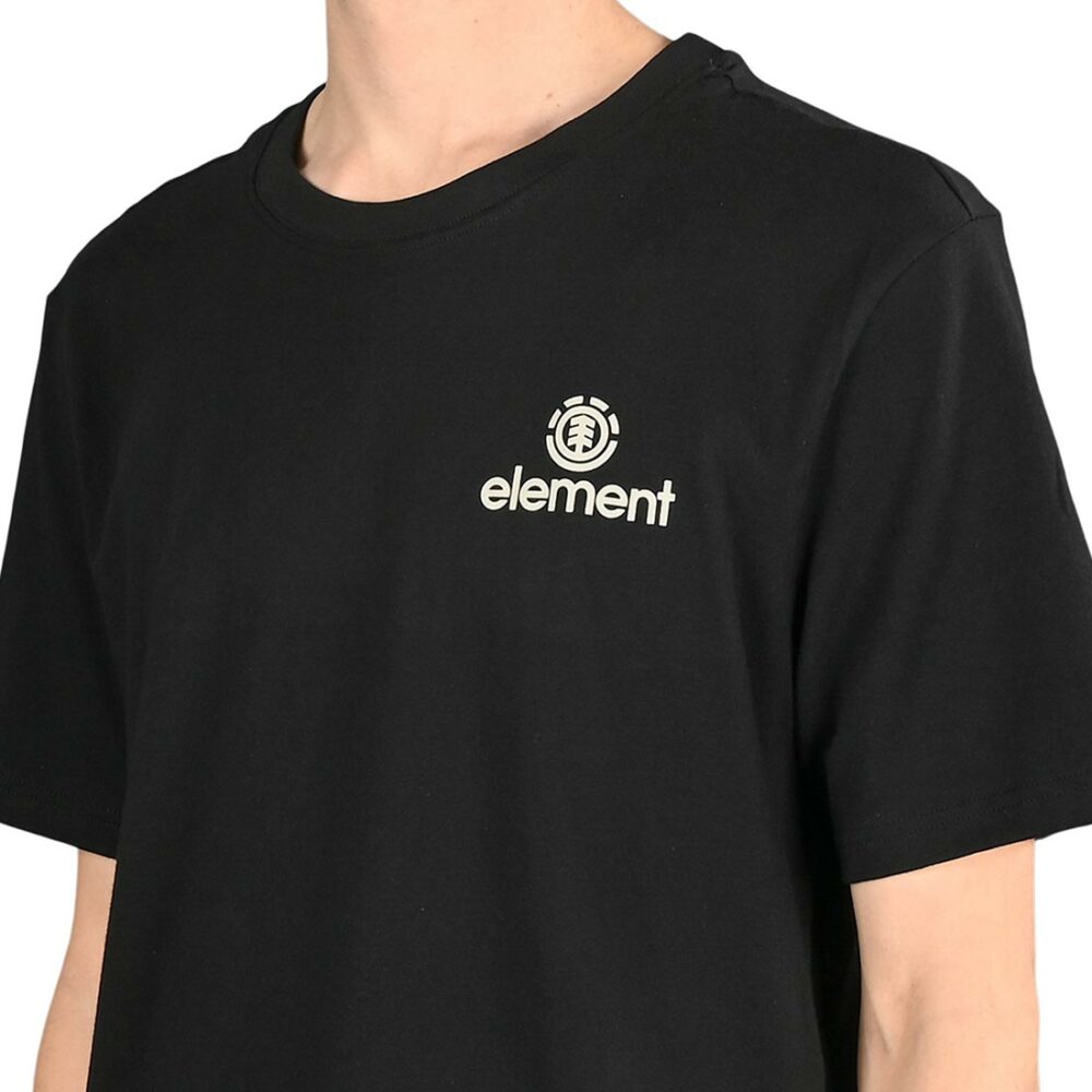 Element Peaks S-S T-Shirt - Flint Black