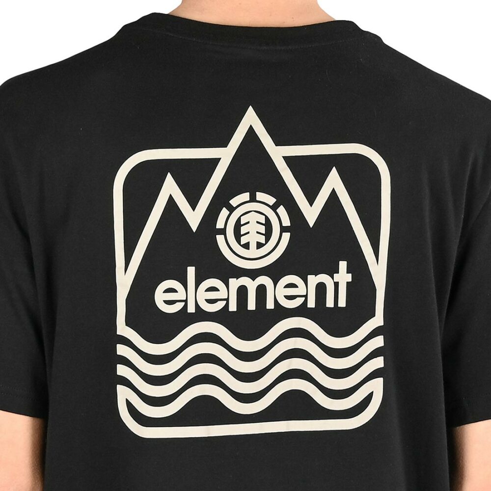 Element Peaks S-S T-Shirt - Flint Black