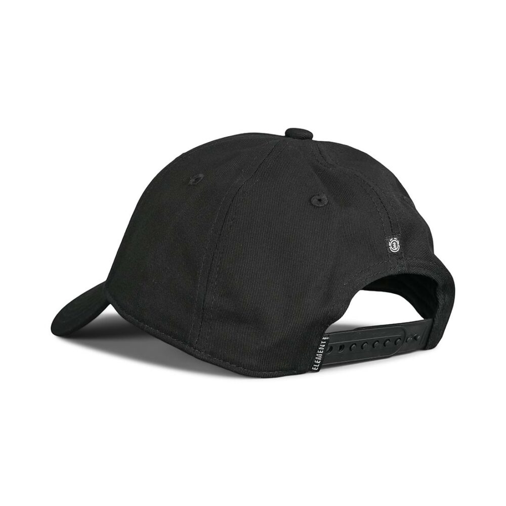 Element Treelogo Snapback Cap - Flint Black