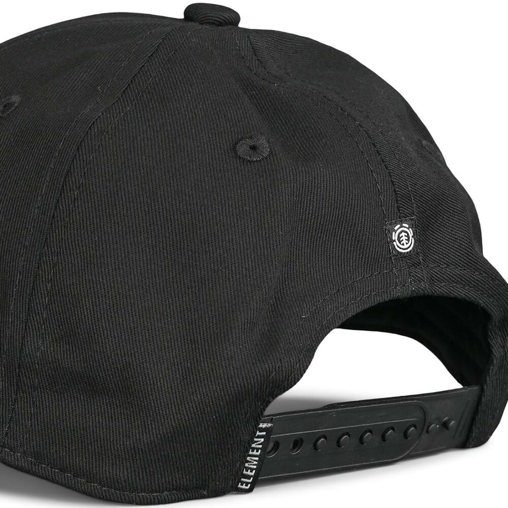 Element Treelogo Snapback Cap - Flint Black