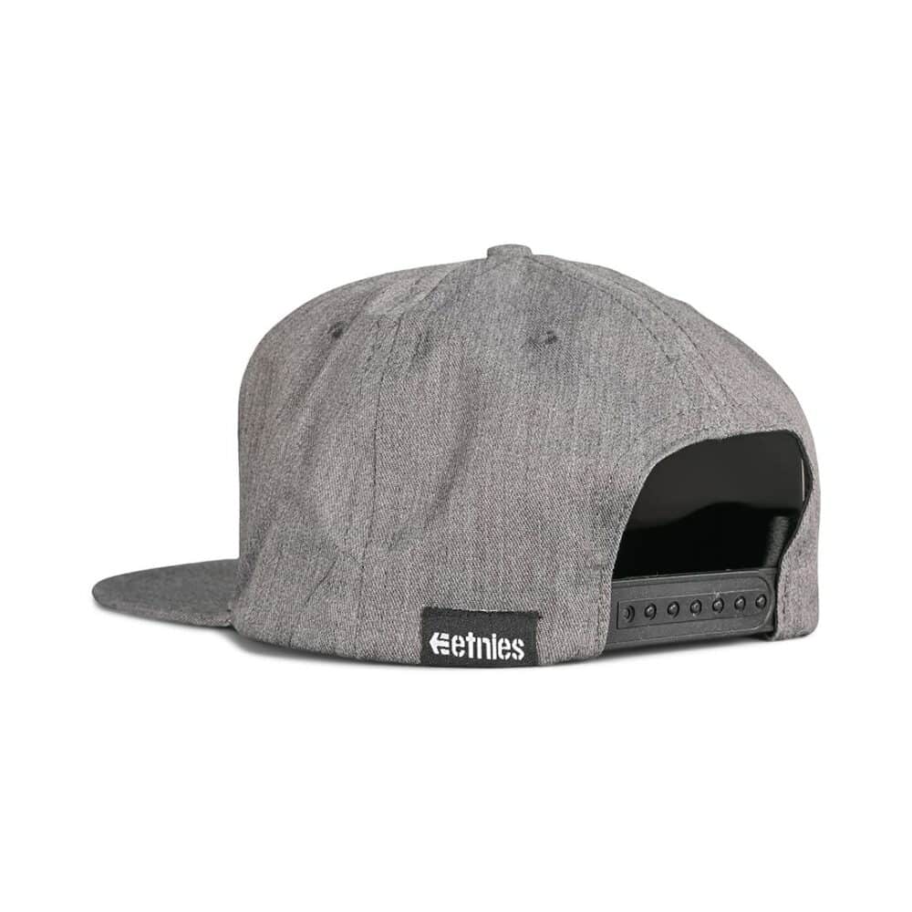 Etnies Corp Snapback Cap – Charcoal/Heather