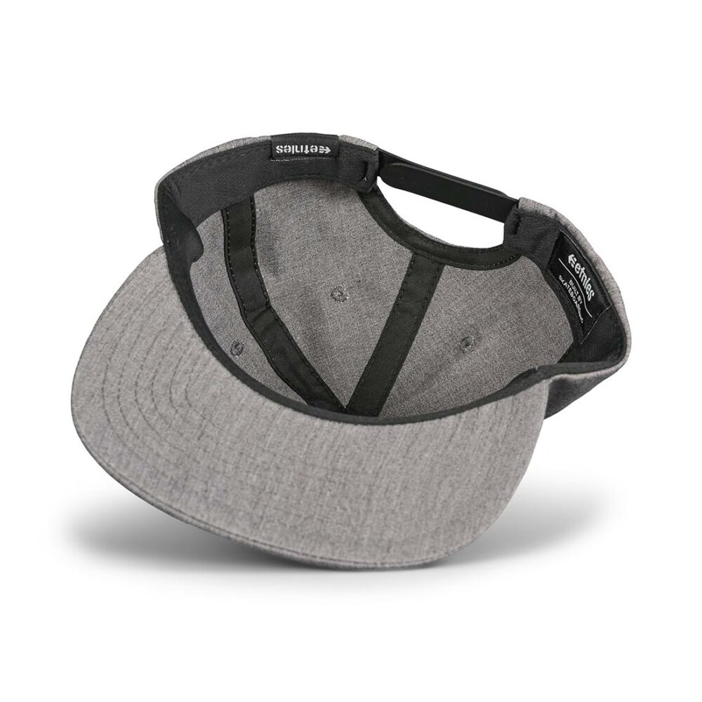 Etnies Corp Snapback Cap – Charcoal/Heather