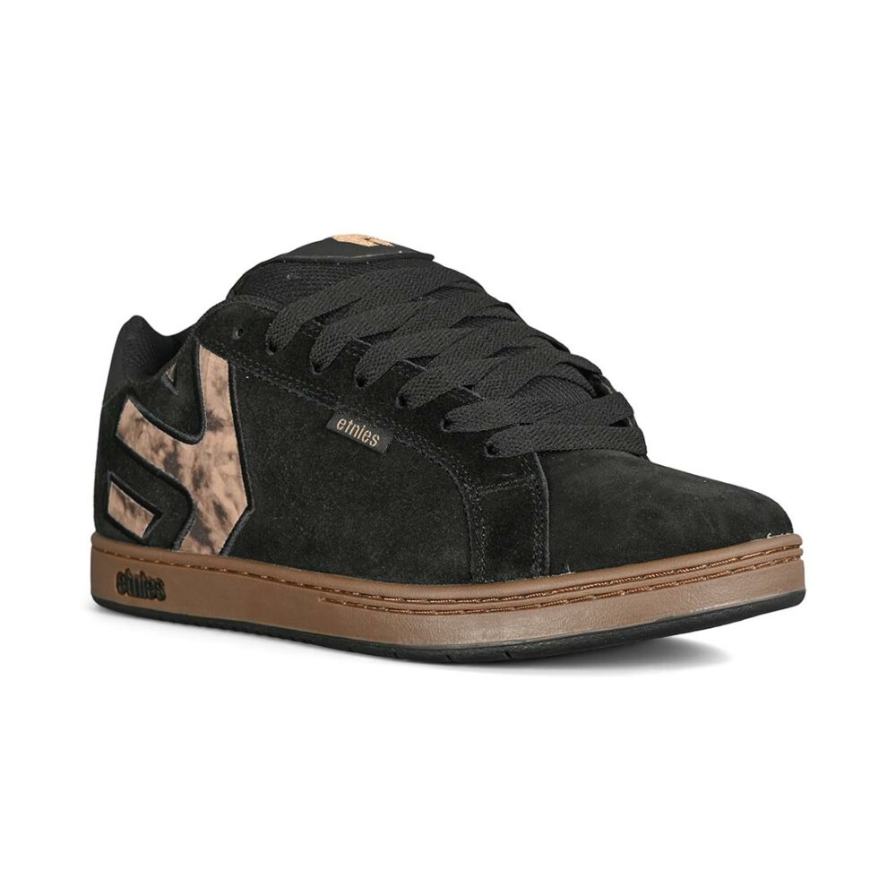 Etnies Fader Skate Shoes - Black/Gum