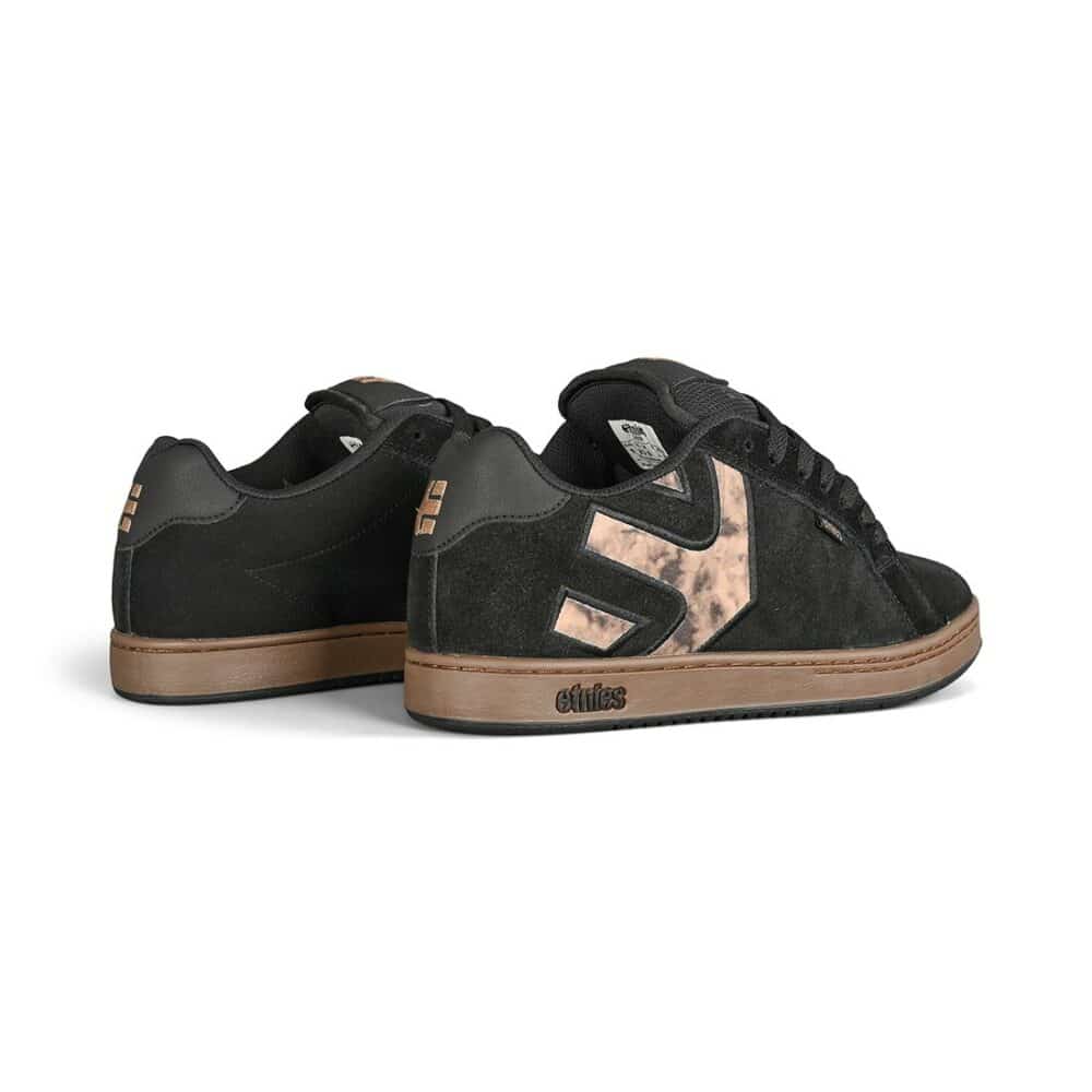 Etnies Fader Skate Shoes - Black/Gum