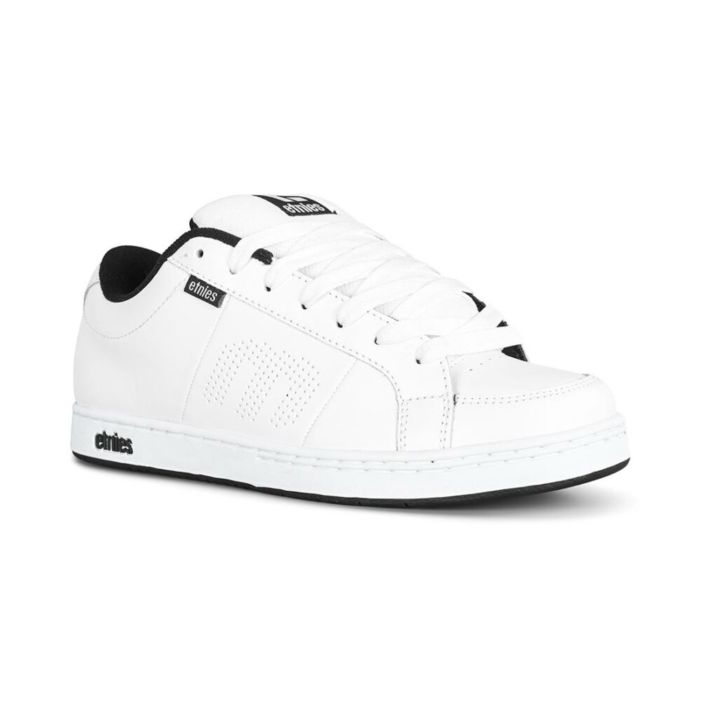 Etnies Kingpin Skate Shoes - White/Black