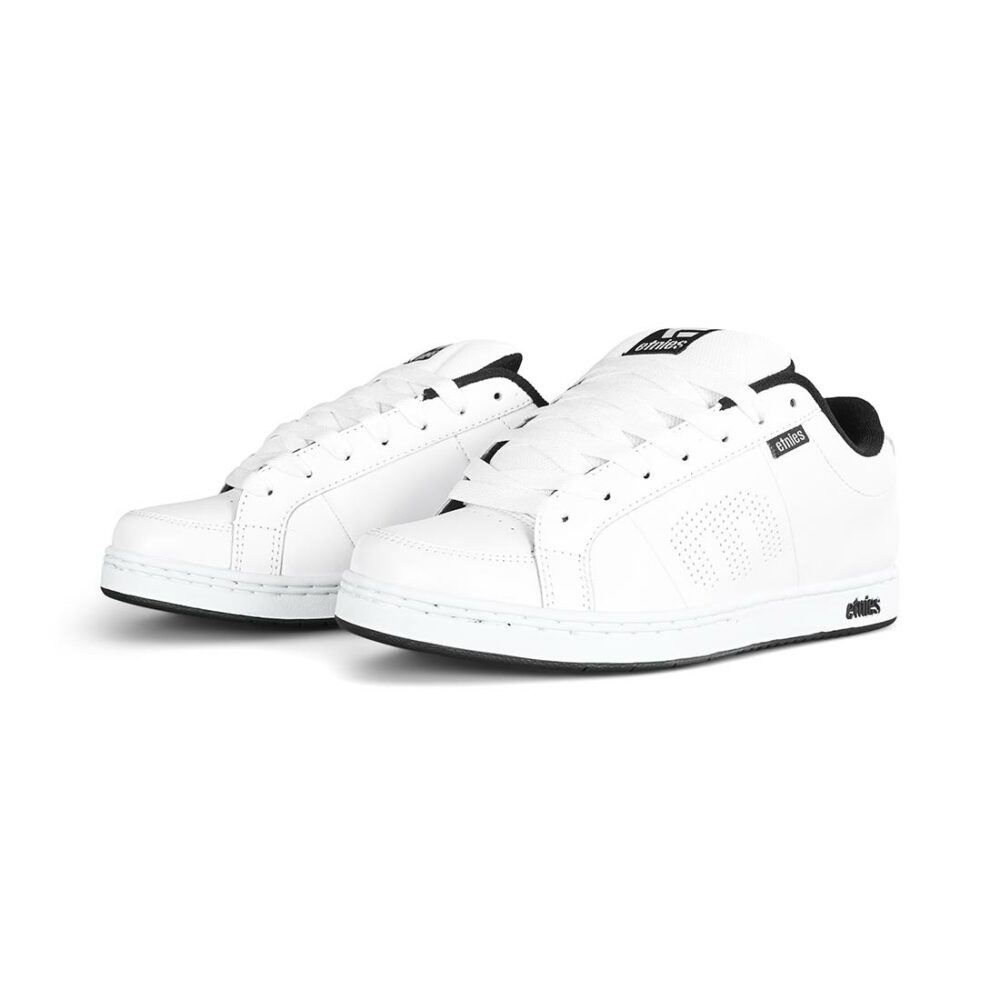 Etnies Kingpin Skate Shoes - White/Black