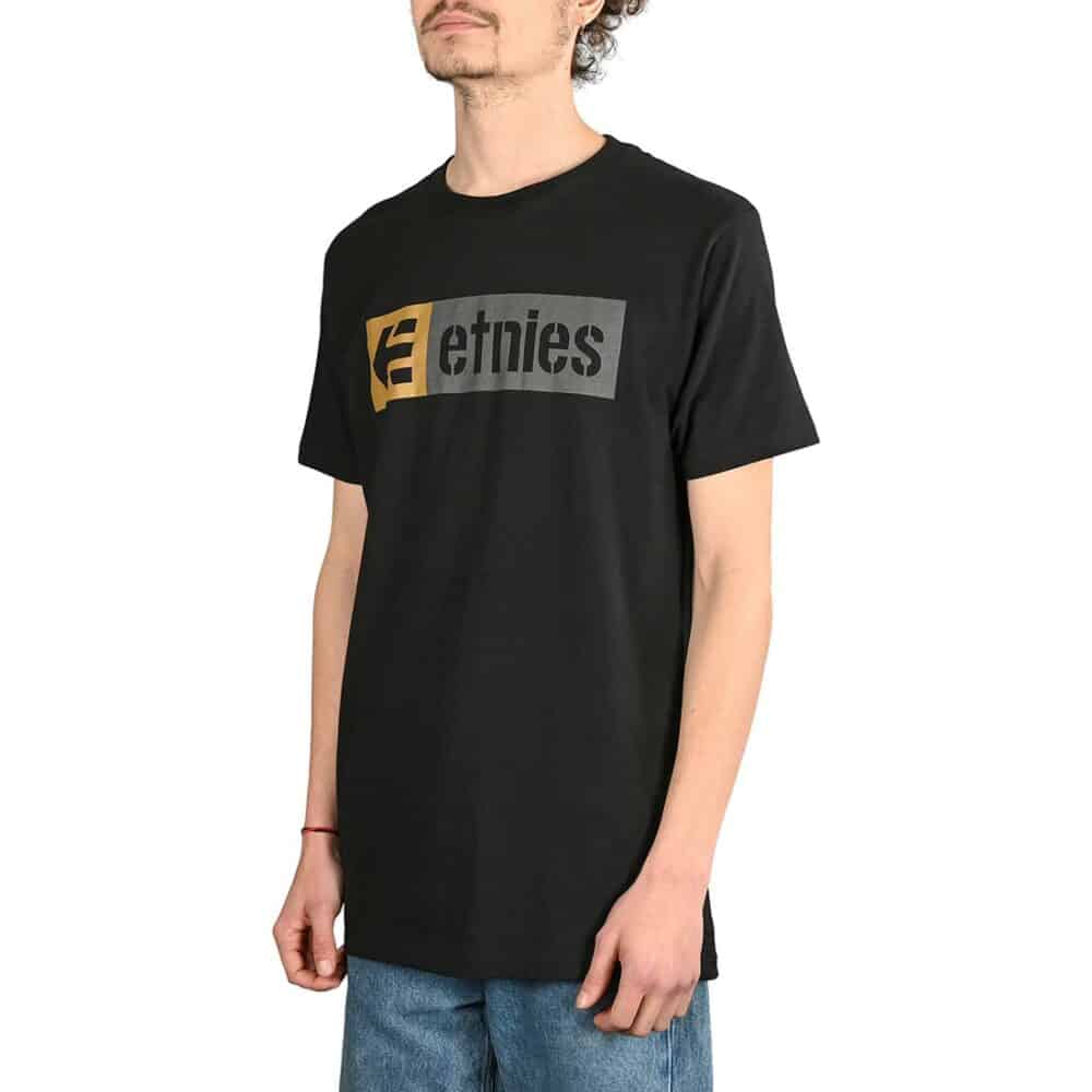 Etnies New Box S/S T-Shirt - Black/Gum