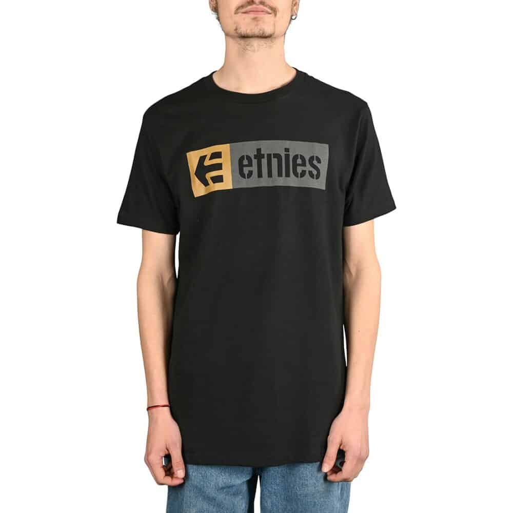 Etnies New Box S/S T-Shirt - Black/Gum