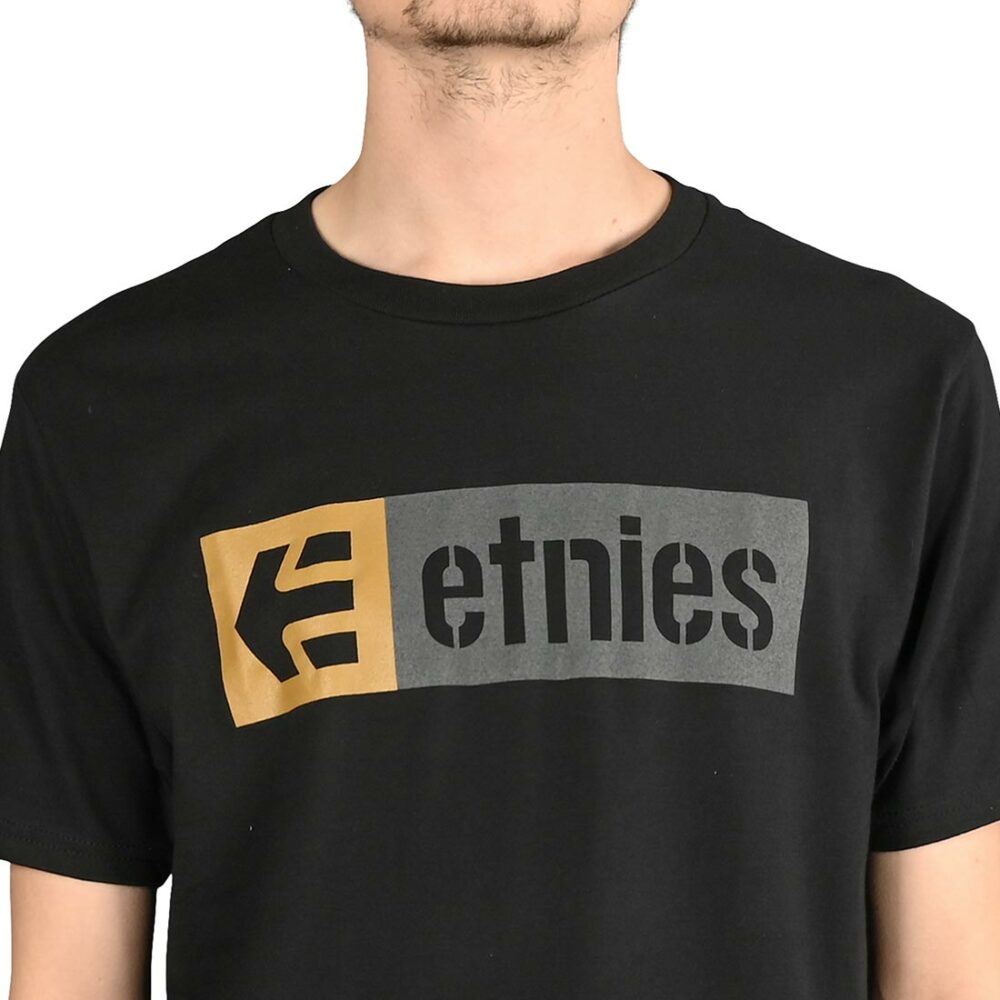 Etnies New Box S/S T-Shirt - Black/Gum