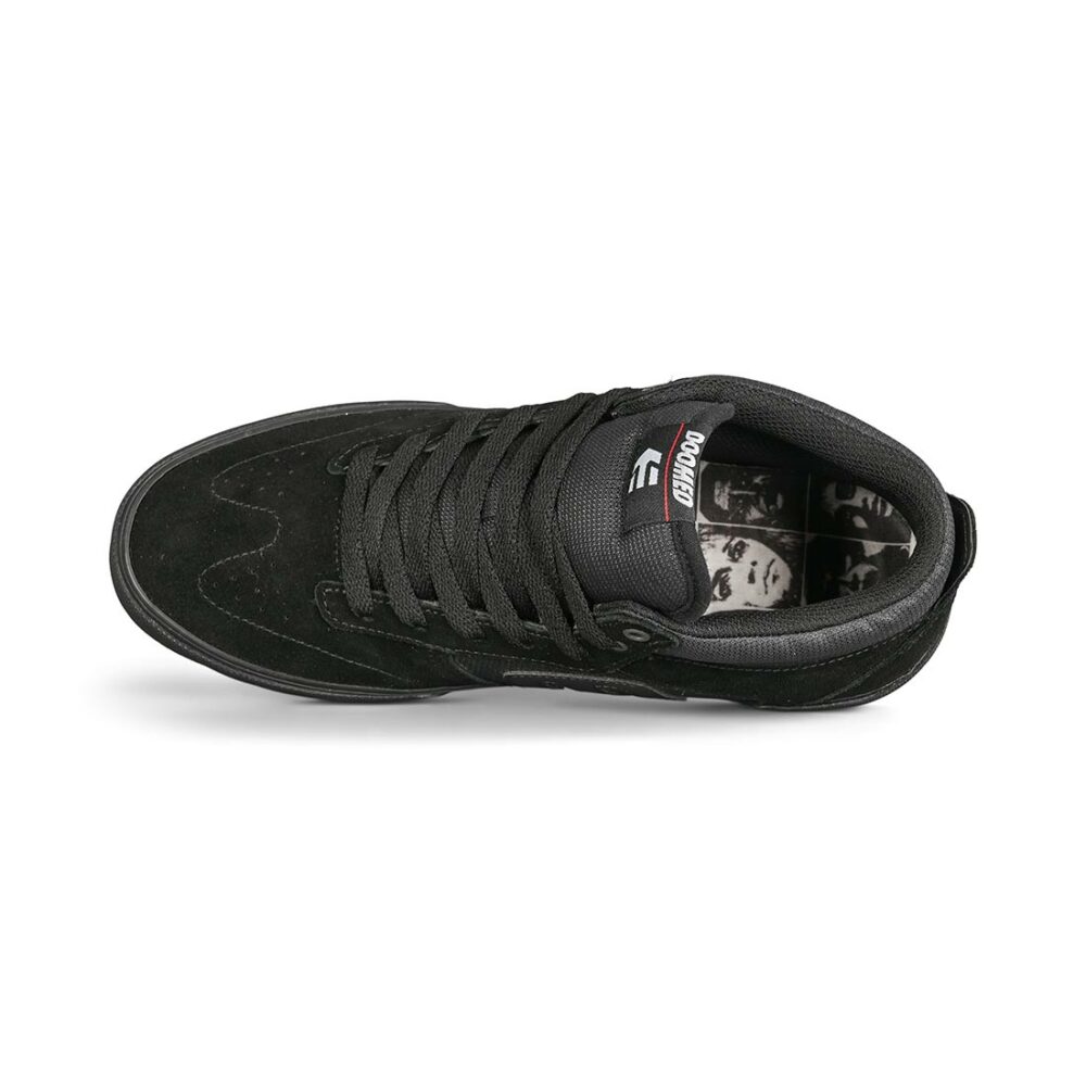 Etnies x Doomed Windrow Vulc Mid Skate Shoes - Black