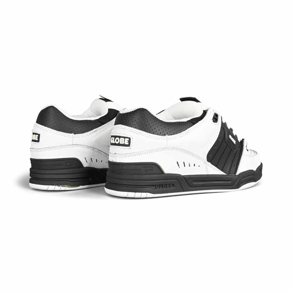 Globe Fusion Skate Shoes - Black/White/White