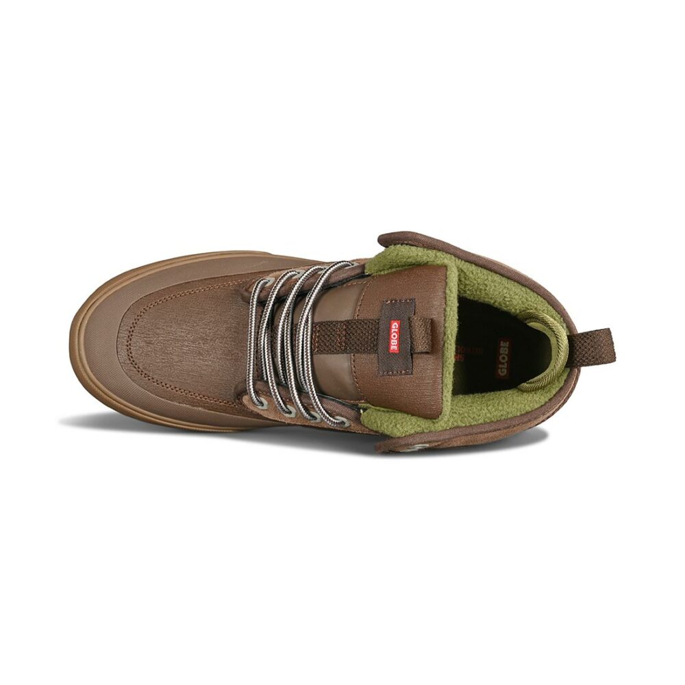 Globe Motley Mid Winterised Shoes - Chestnut/Olive/Summit