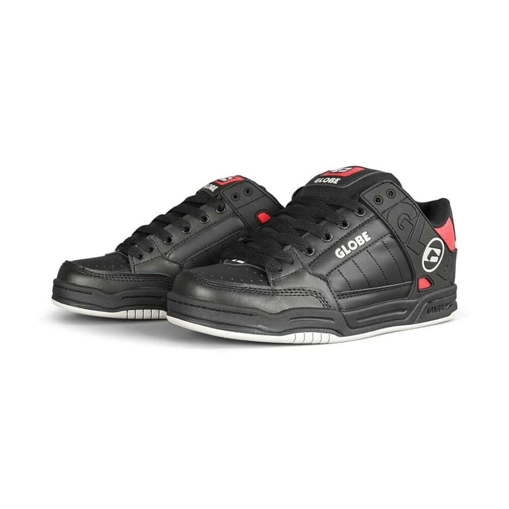 Globe Tilt Skate Shoes - Black/Chilli