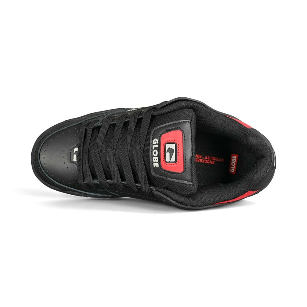 Globe Tilt Skate Shoes - Black/Chilli