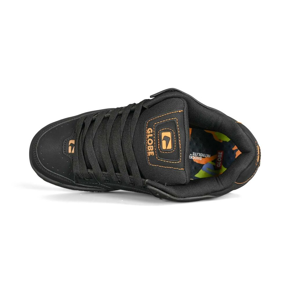 Globe Tilt Skate Shoes - Black/Clay/Mosaic