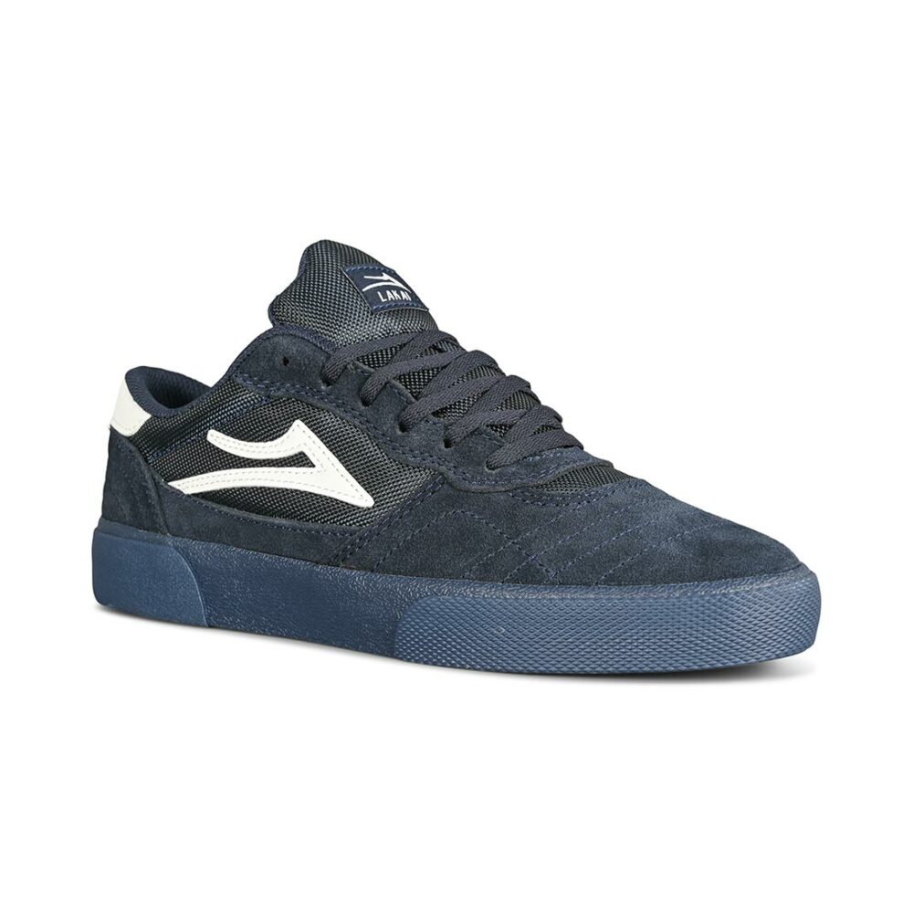 Lakai Cambridge Skate Shoes - Navy-Navy