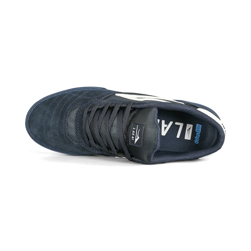 Lakai Cambridge Skate Shoes - Navy-Navy