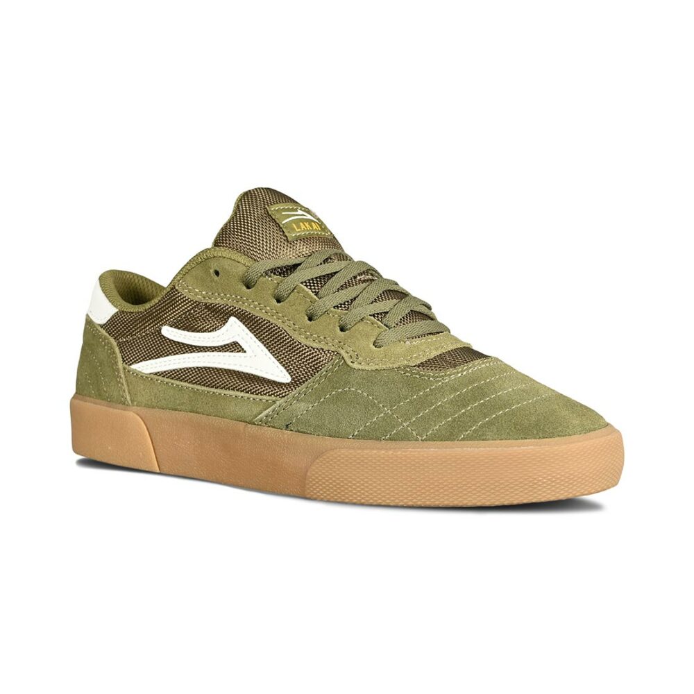 Lakai Cambridge Skate Shoes - Olive