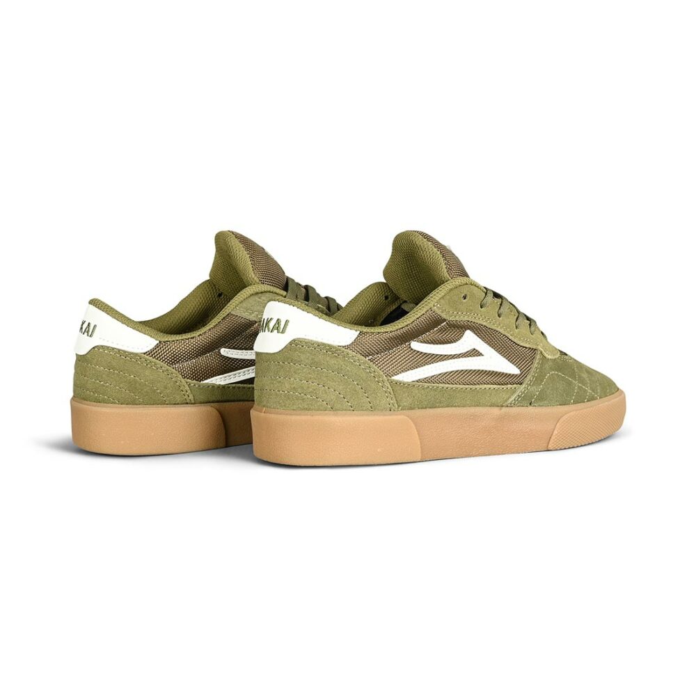 Lakai Cambridge Skate Shoes - Olive