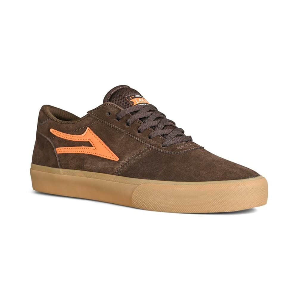 Lakai Manchester Skate Shoes - Chocolate-Gum