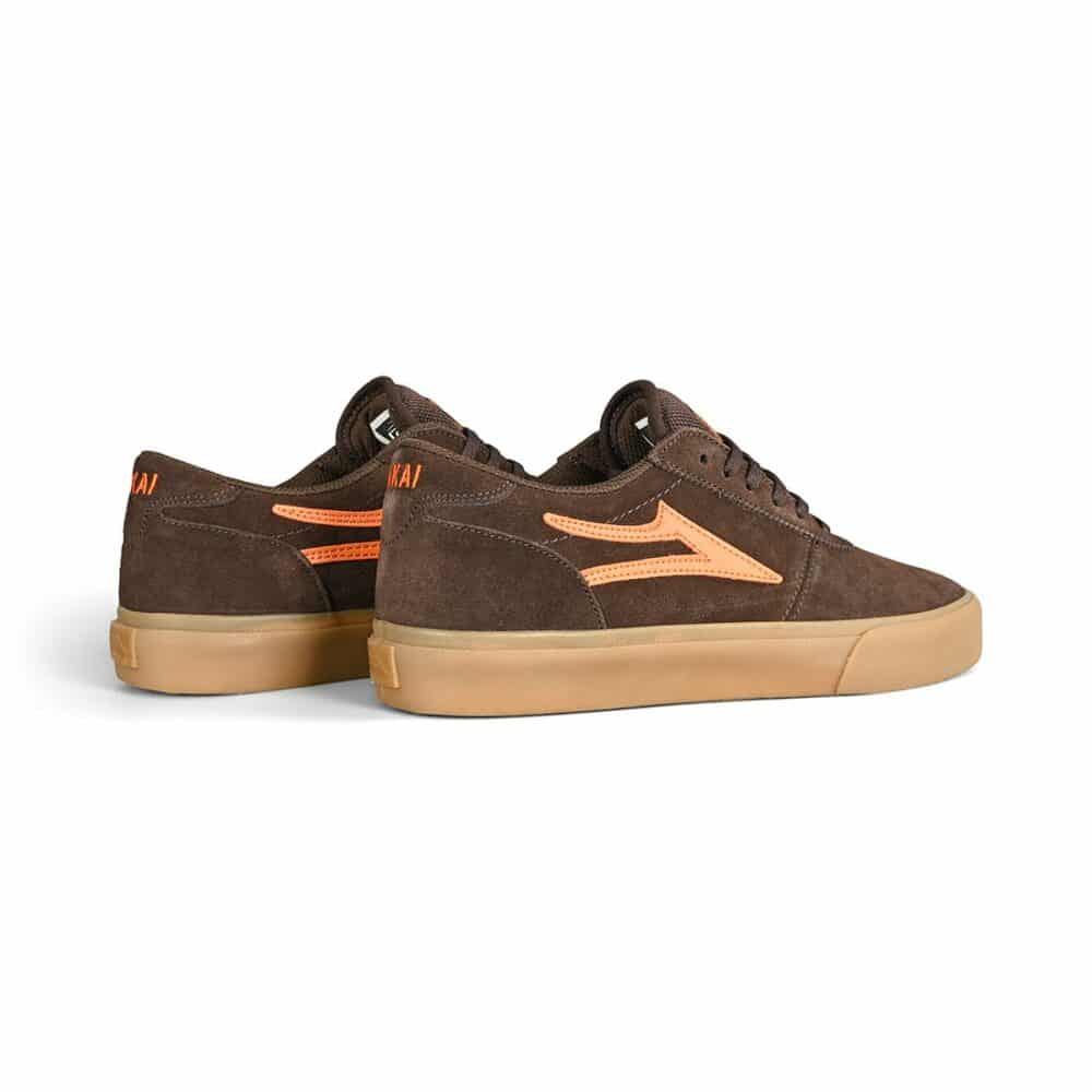 Lakai Manchester Skate Shoes - Chocolate-Gum