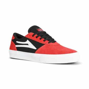 Lakai Manchester Skate Shoes - Red/Black