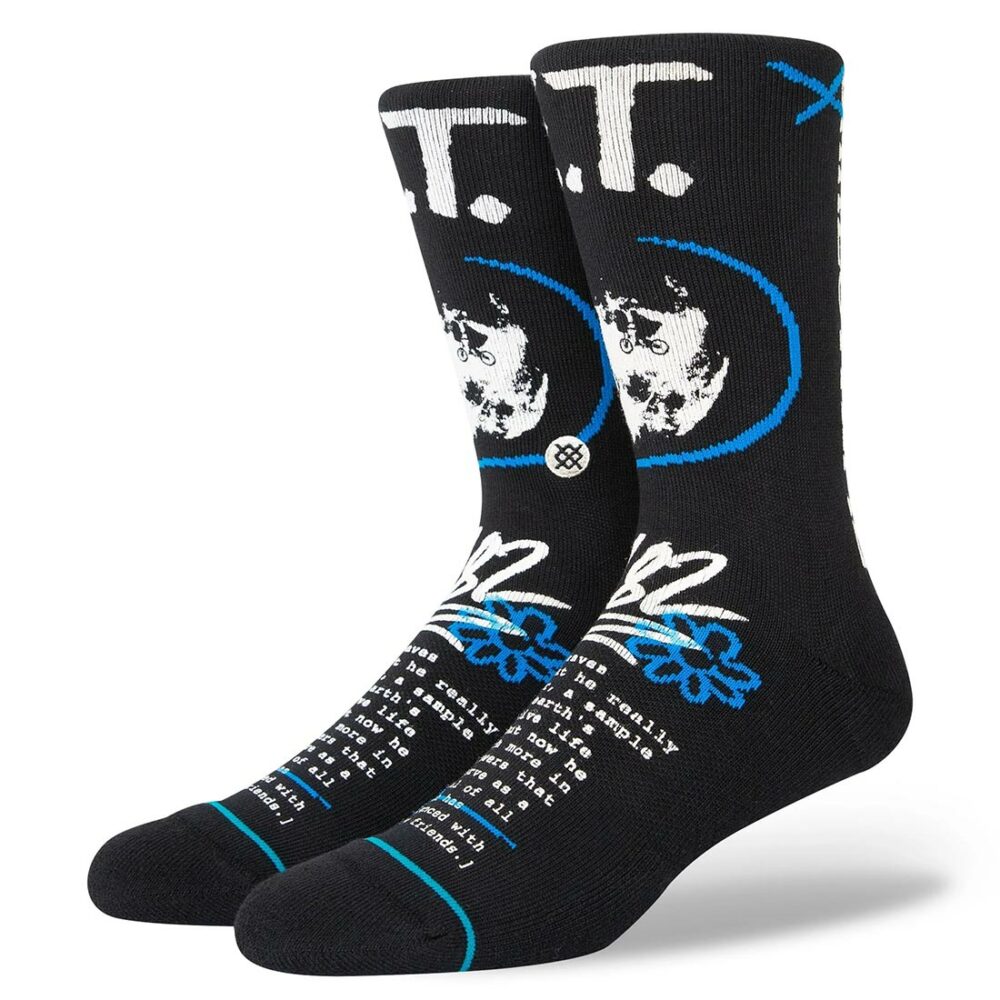 Stance Extra Terrestrial Crew Socks - Black