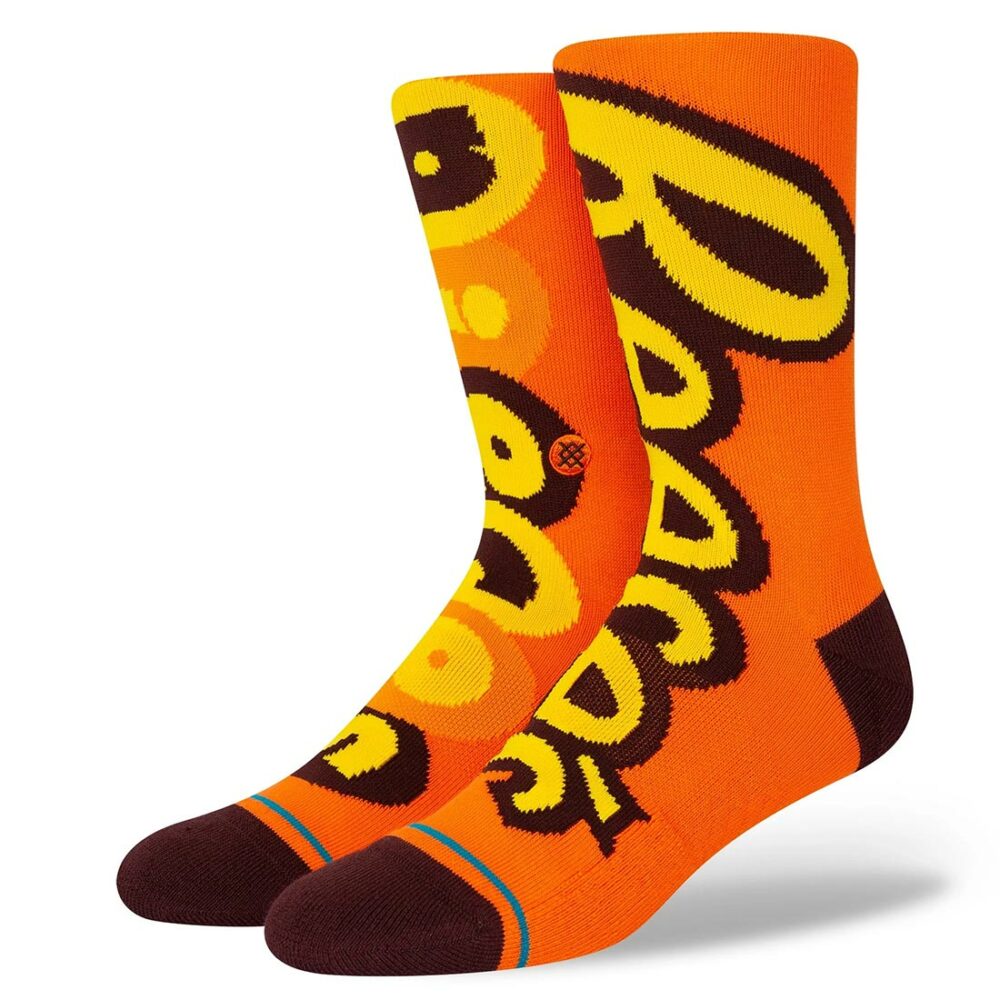 Stance Lookin Like A Snack Crew Socks - Orange